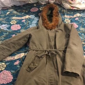 Olive Green Coat